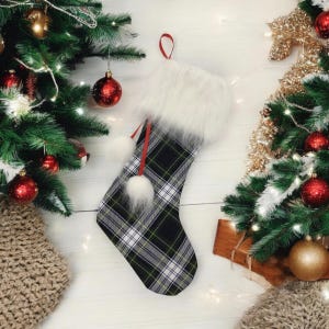 Gordon Dress Tartan Christmas Stocking