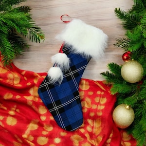 Ramsay Tartan Christmas Stocking