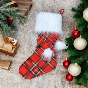 Royal Stewart Tartan Christmas Stocking