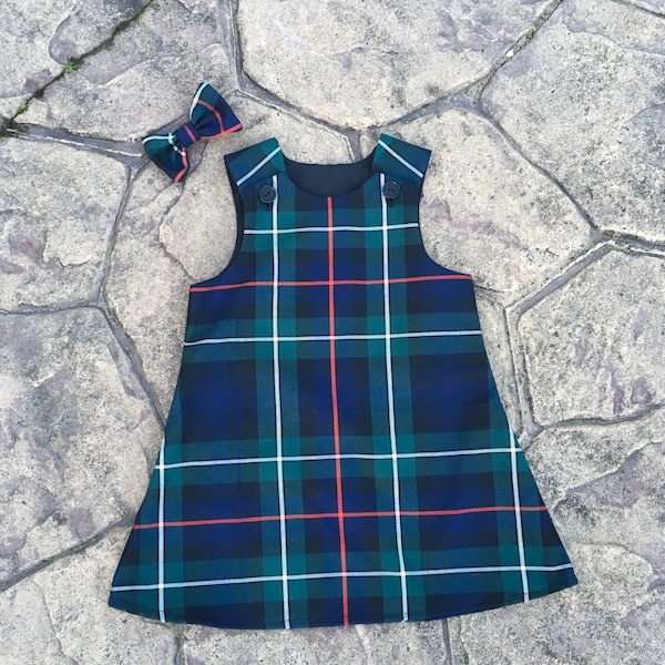 MacKenzie Dress 04 Tartan Bow Tie main image 1