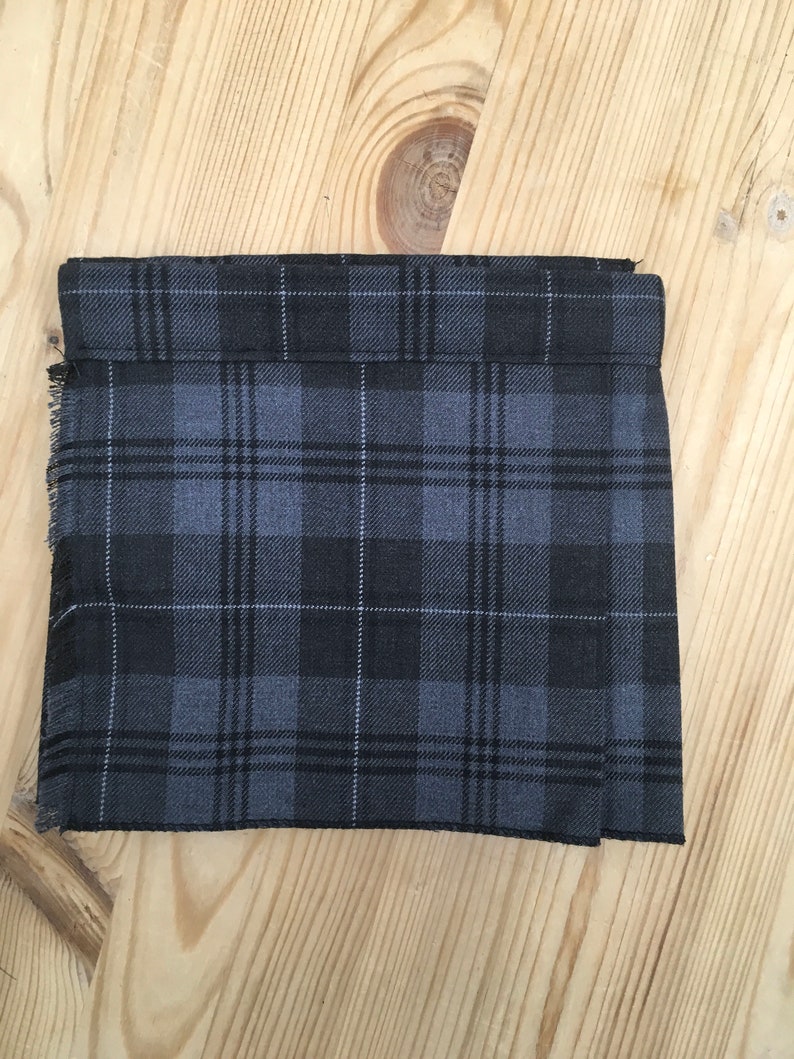 Grey Granite Tartan Kilt and Bow Tie for babies , children image 3