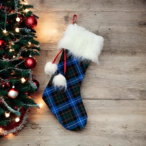 MacRae Tartan Christmas Stocking