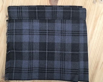 Kilt de tartán de granito gris, bebés, niños