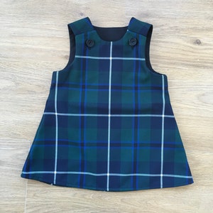 Douglas Tartan Pinafore Dress