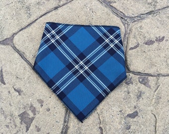 St Andrews Tartan Bandana Bib, babies