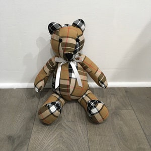 Burberry teddy bear Etsy Espana