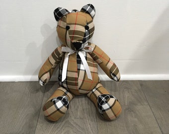 Ours en peluche tartan Thompson 18 po