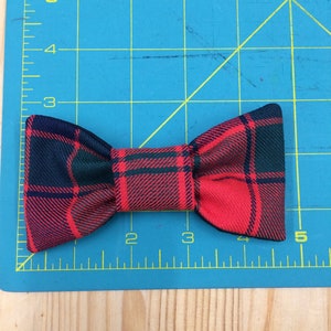 Robertson Tartan Pinafore Dress and Hair Bow image 5