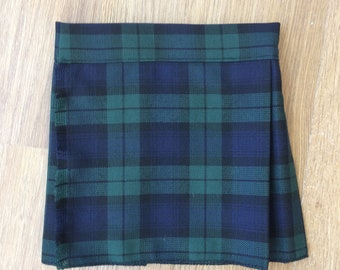 Black Watch Tartan Kilt for babies , children