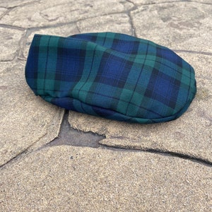 Black Watch Tartan flat cap, babies, children's image 5