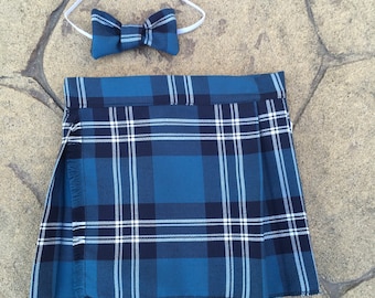 St Andrews Tartan Kilt and Bow Tie for babies , children