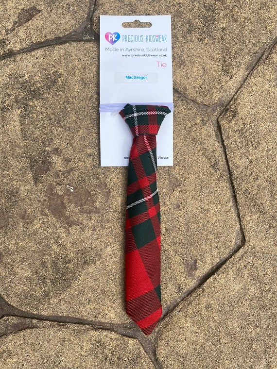 macgregor tartan tie