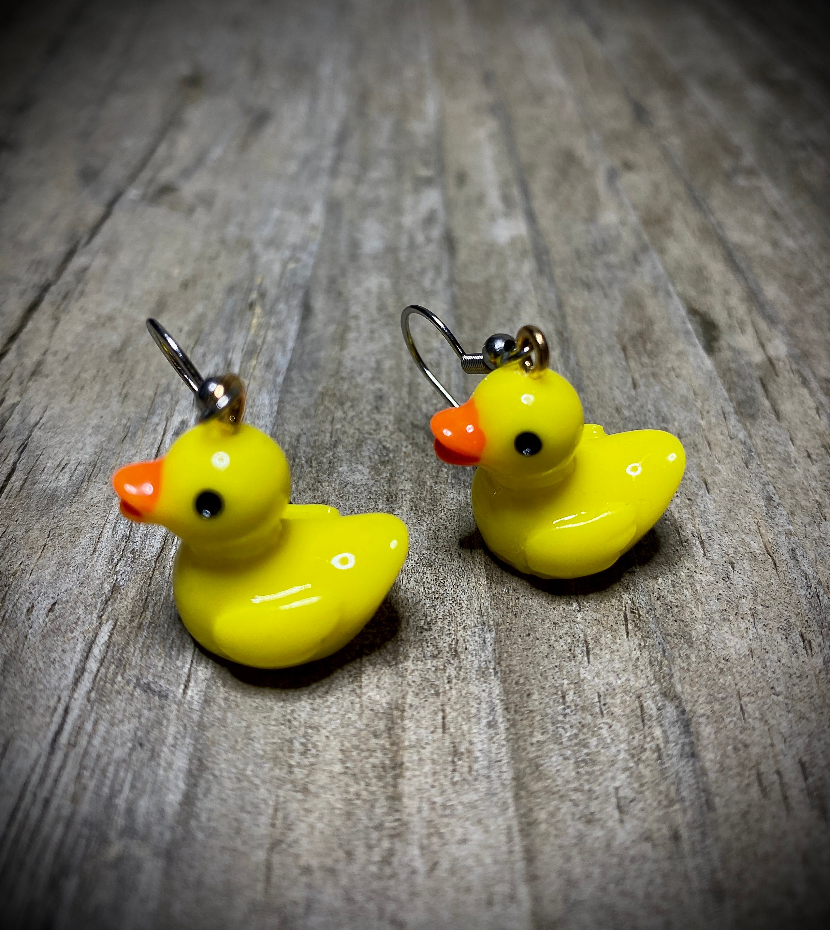 Duck Earringsweird Earringsunique Earringsoddity Etsy UK