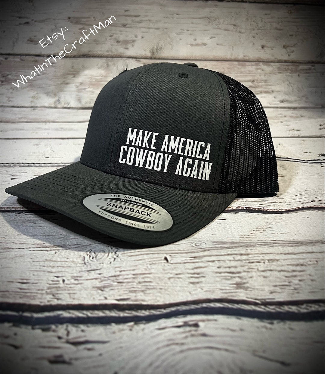 Make America Cowboy Again Unisex Sweatshirt choice of colors