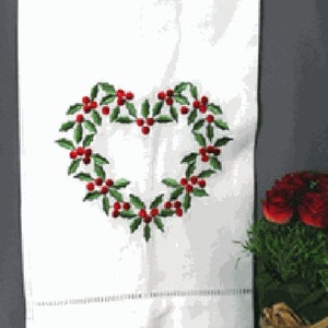 Kranz Herz Gästetuch für den Urlaub