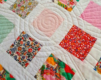 Trapunta/plaid Liberty of London fatta a mano