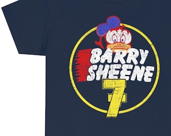 Barry Sheene 500cc Motorcycle World Champion Unisex Heavy Cotton Motorcycle T Shirt, Printed & Dispatched from Miami USA