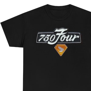 Honda CB750 Unisex Heavy Cotton Motorcycle T Shirt, Printed & Dispatched from Miami USA