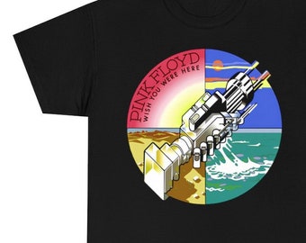 Wish you were here, Pink Floyd Unisex Jersey Short Sleeve Tee, Printed & Shipped from Miami USA