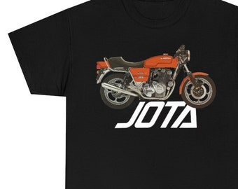 Laverda Jota Unisex Heavy Cotton Motorcycle T Shirt, Printed & Dispatched from Miami USA