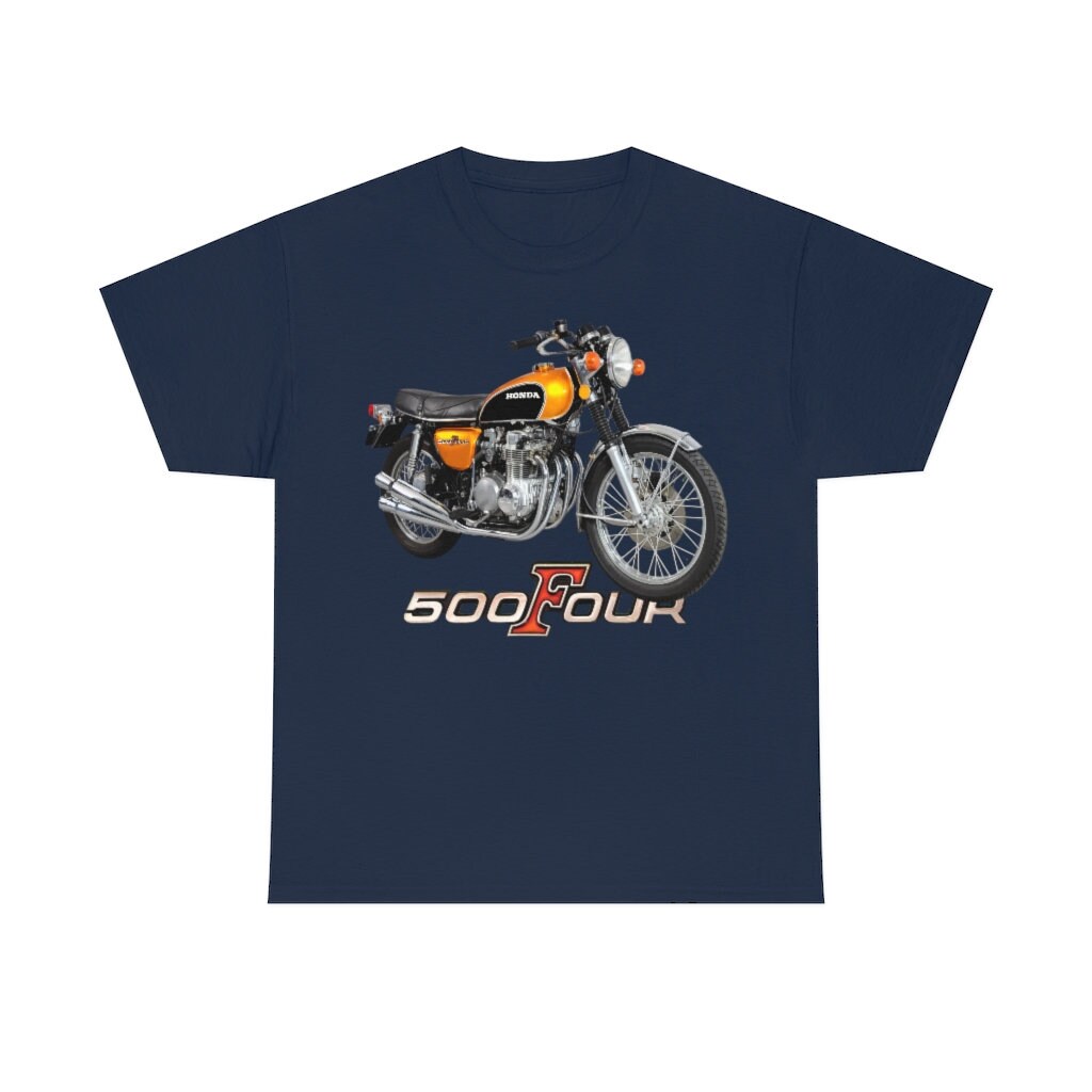 Tシャツ・カットソー HONDA MOTORCYCLE Speed Track nylon Tshirt Beige Honda Vintage Distressed Yellow Wing Logo Licensed Adult T