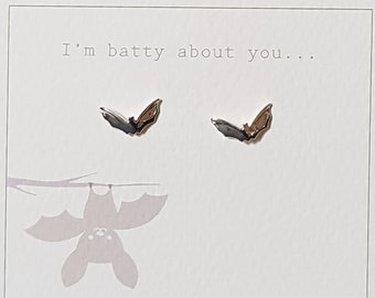 I'm Batty About You Stud Earrings