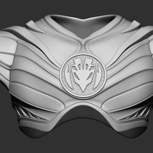 Escudo conceptual del Ranger Blanco Dattoli