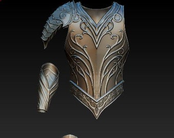 Thranduil armor 3d  model