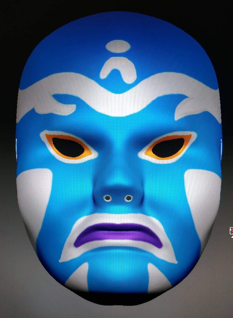 3d model Ninja mask from 3 ninjas image 1