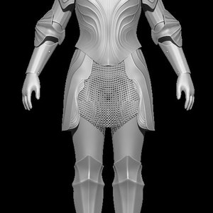 Galadriel Armor 3d Model - Etsy