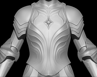 Galadriel armor 3d model