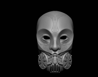 Karl Ruprecht Kronen Venetian mask 3d model