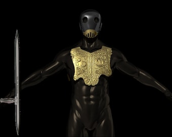 Karl Ruprecht Kronen set armor 3d model from Hellboy