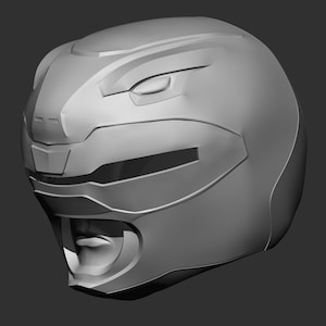 Red ranger helmet movie 1995 PR with detachable power scope