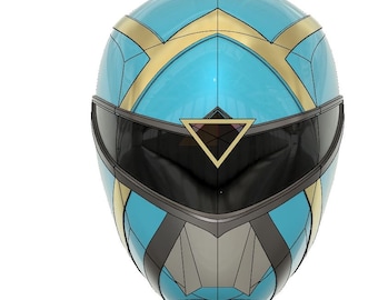 Blue Omega power ranger 3d model