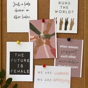 2024 International Women’s Day Postcard Packs : Limited Edition Empowering Designs