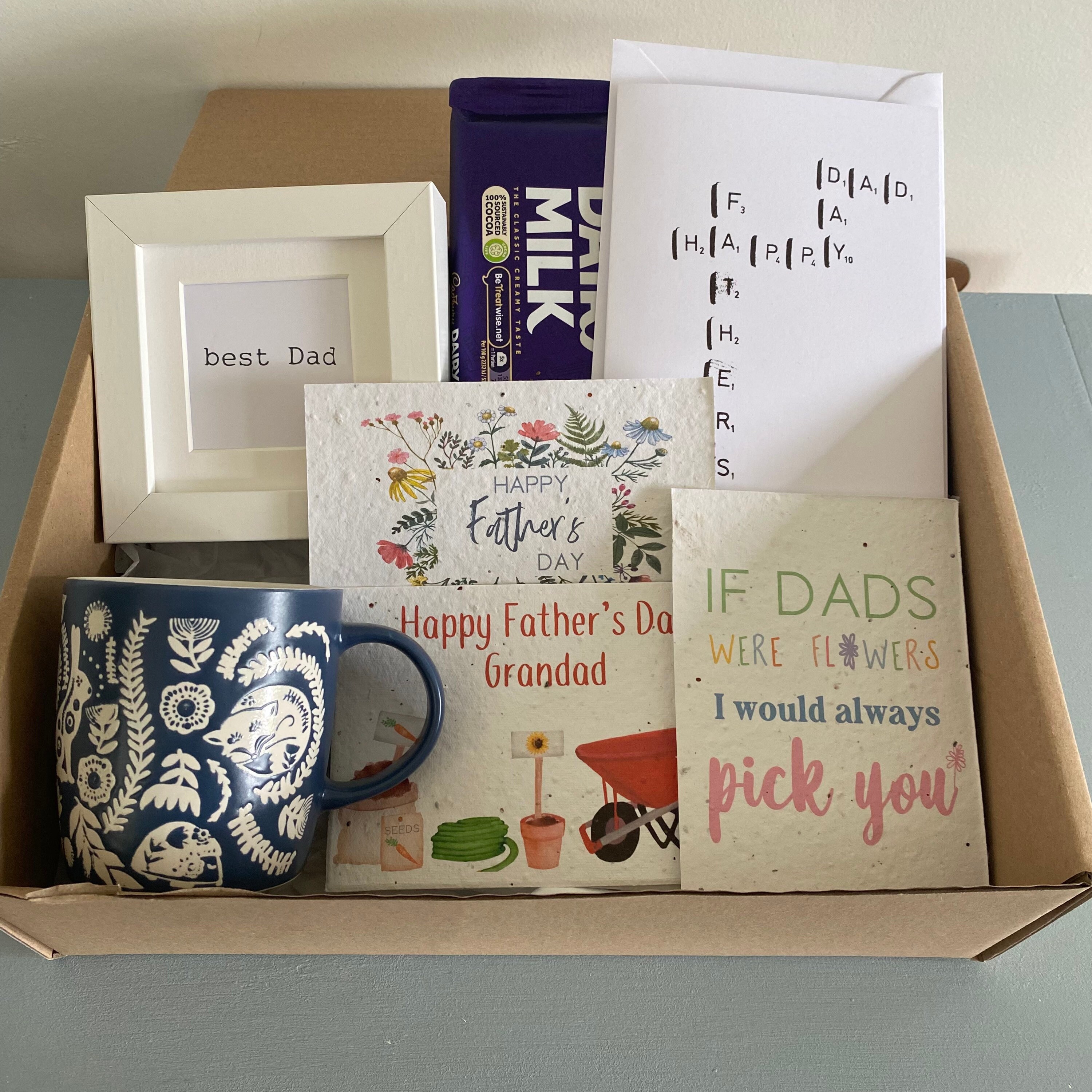Father's gift box// gifts for Dad// ultimate Father's Etsy