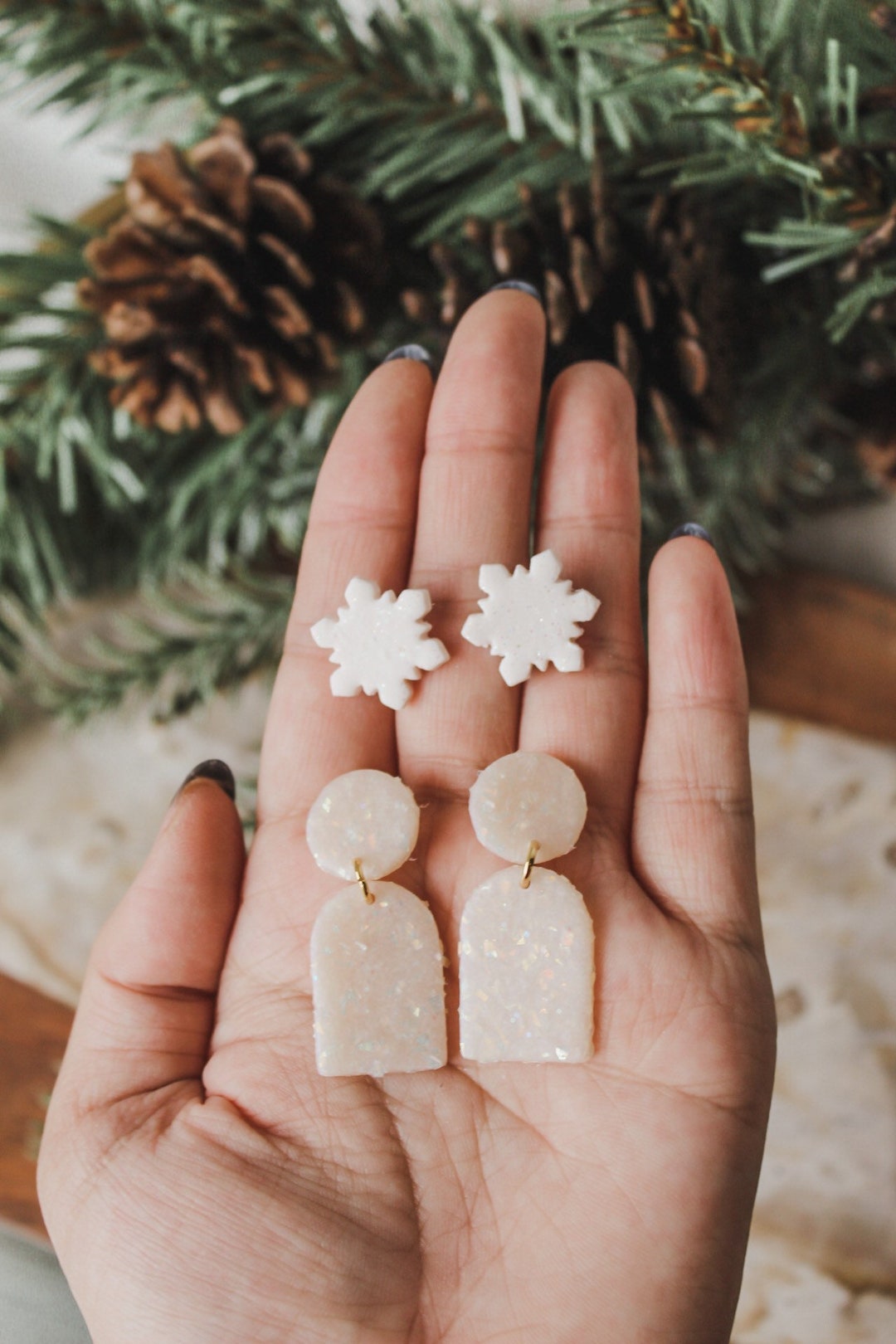 Snowflake store snowstorm earrings