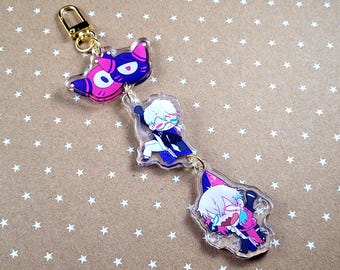 Llavero con eslabones Bettel y Twobert