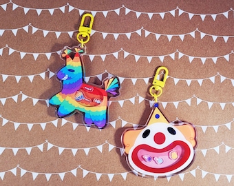 Clowncore | Kidcore Shaker Key Chains