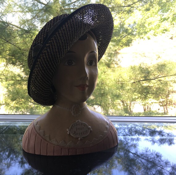 Hat Eric Javits Black Tan Houndstooth 