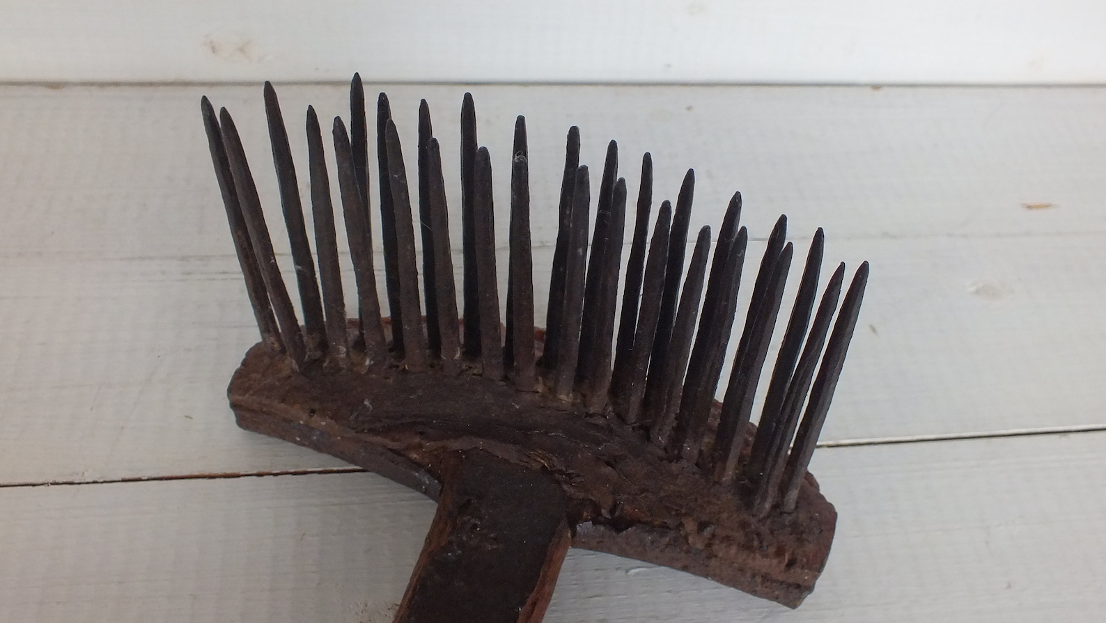 Antique Wool Comb Rare Old Wool Tool Ethnic Wooden Comb Etsy UK