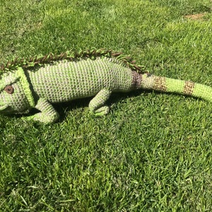 CROCHET LIZARD / IGUANA (pattern)