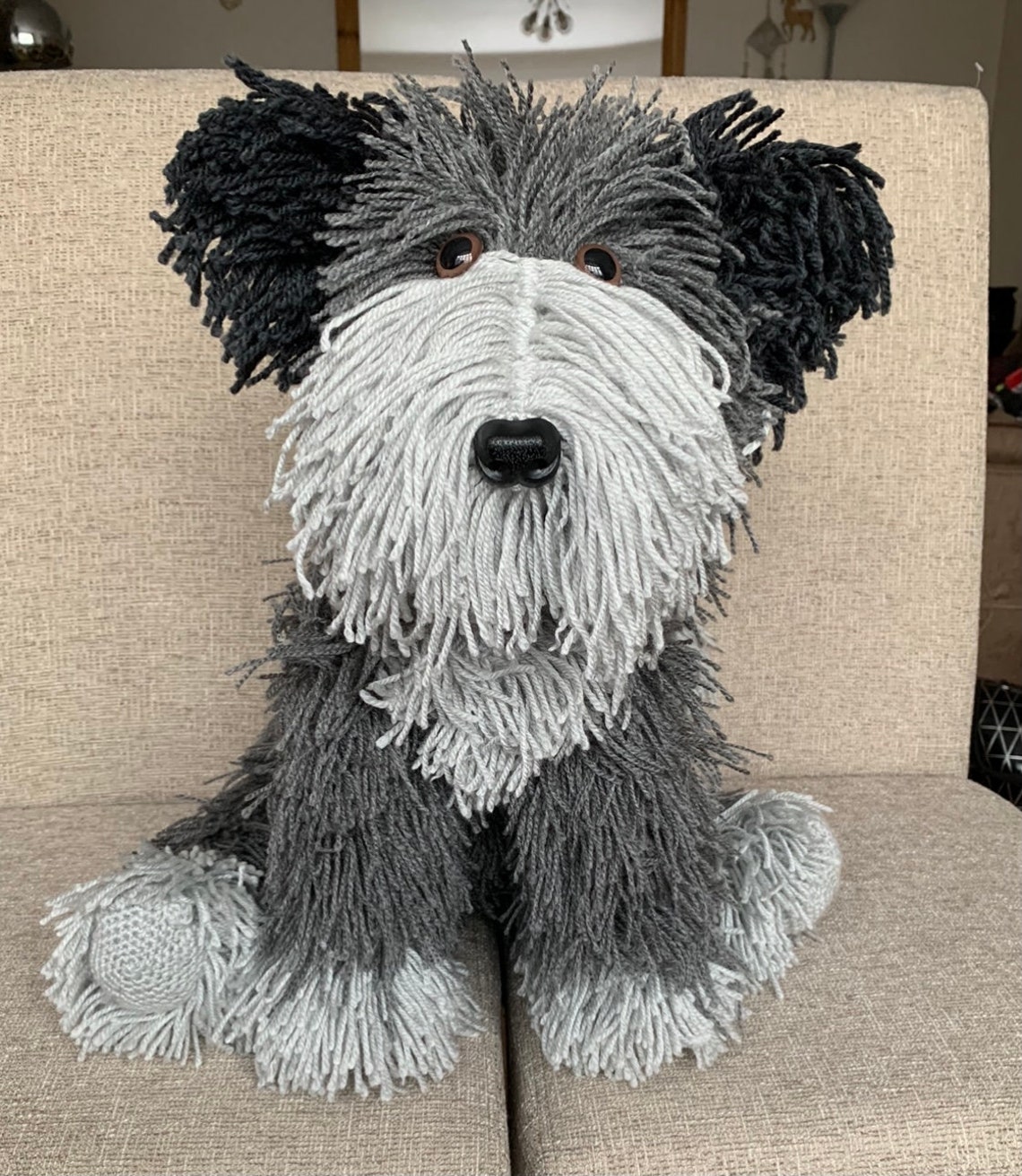 Tukker the AA dog Crochet pattern Etsy
