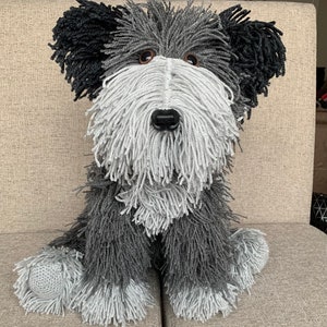 Tukker the AA dog Crochet pattern