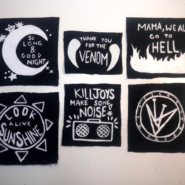 My Chemical Romance Patches