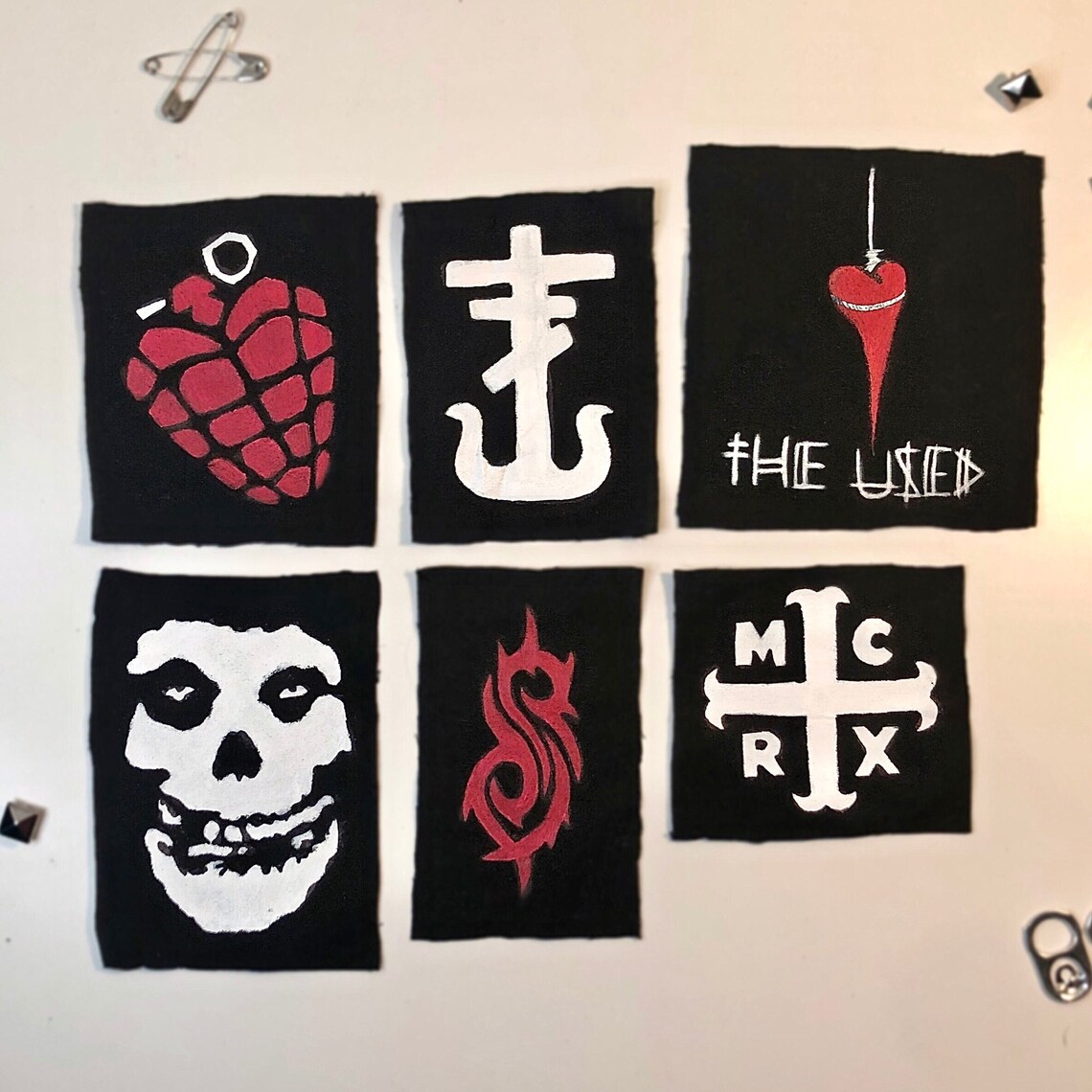 Band Patches Etsy