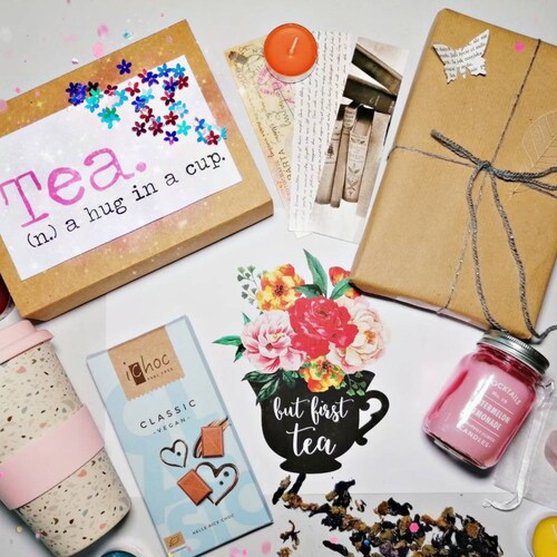 Book and Tea Lover Gift Box for Women Book Care Package for Etsy UK