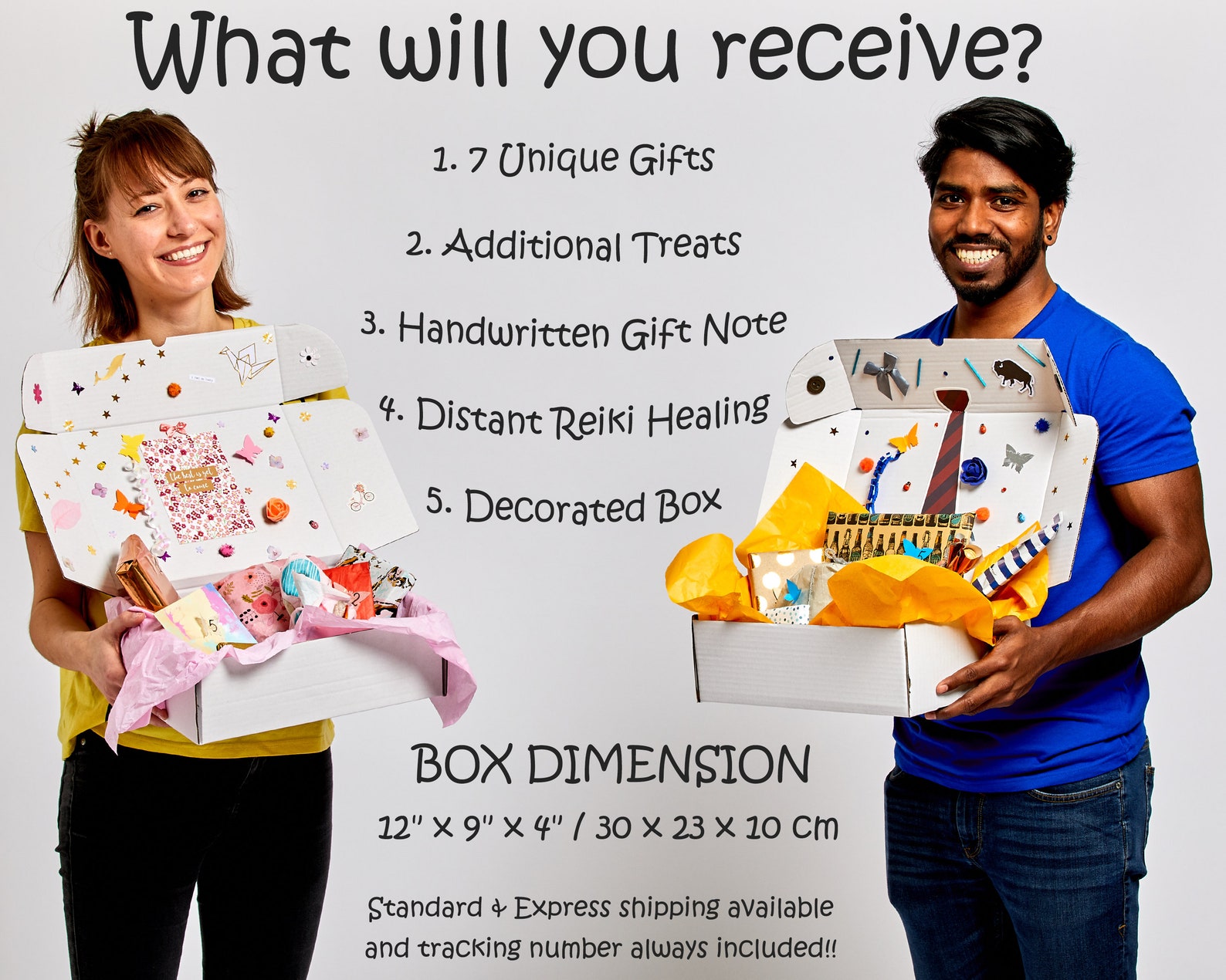 Mystery Gift Box for Friend with 7 Unique Gifts for Best Etsy