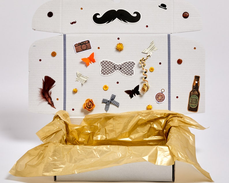 Mystery Box For Men With 7 Unique Gifts For Him in a Self Care Etsy